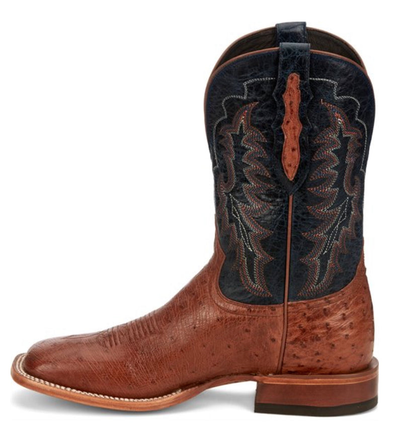 Tony Lama Men’s Murillo Brandy Smooth Ostrich (Sa6101)