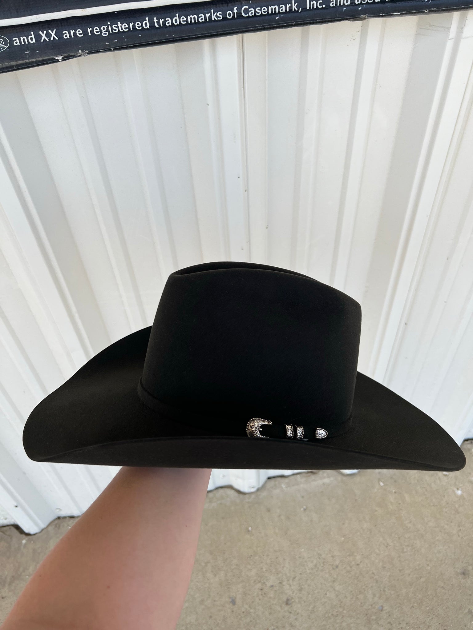 Resistol Prairie Smoke Premier 30x Phantom Grey Cowboy Felt Hat