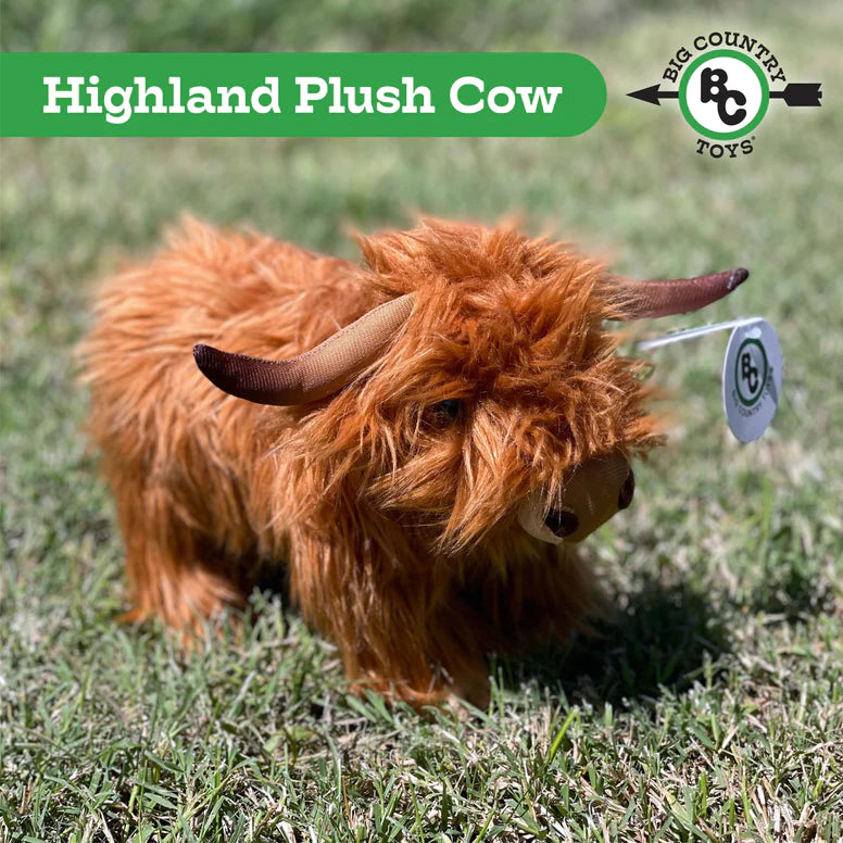 Big Country Highland Plush Cow