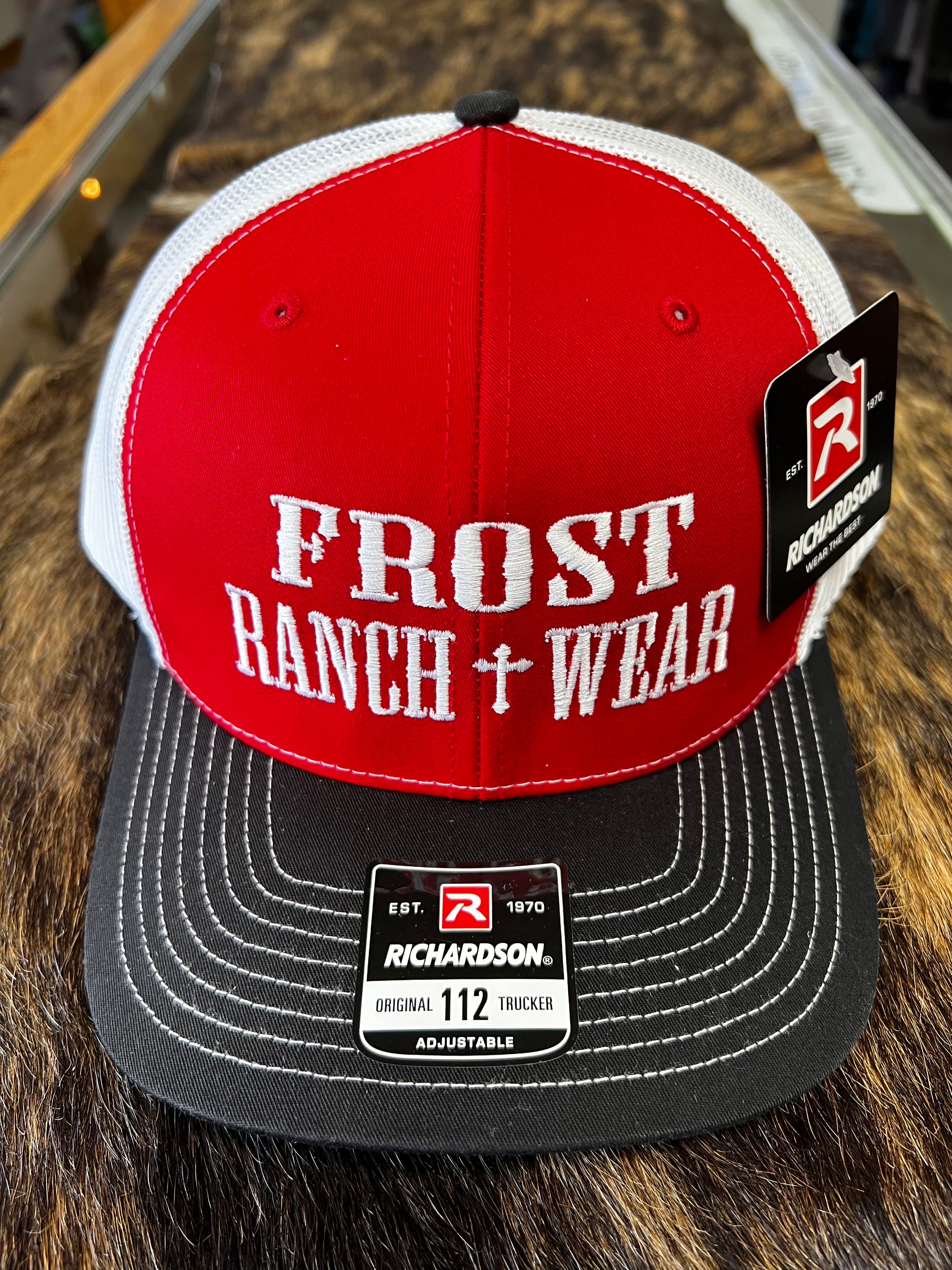 Frost Ranch Wear Embroidery Caps