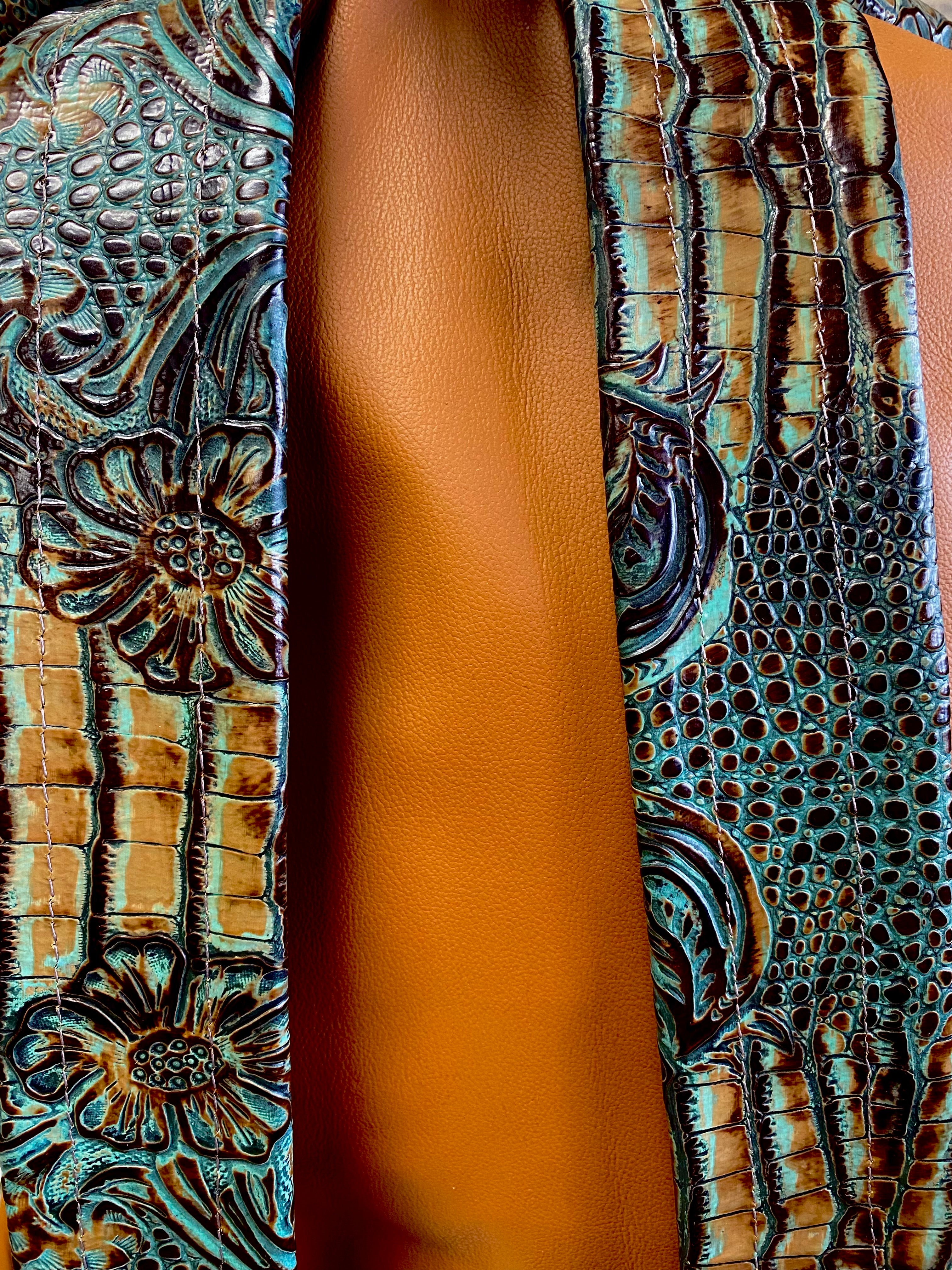 The Whole Herd Cowhide Backpack