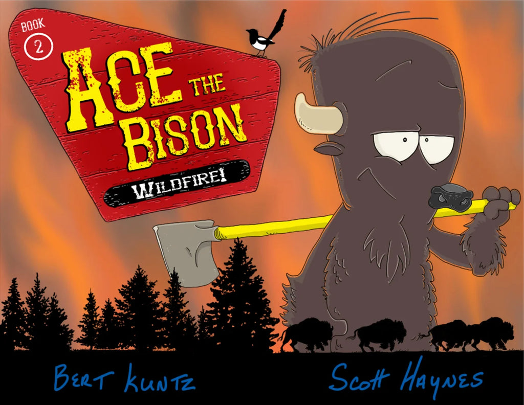 Ace the Bison Book 2 Wildfire!