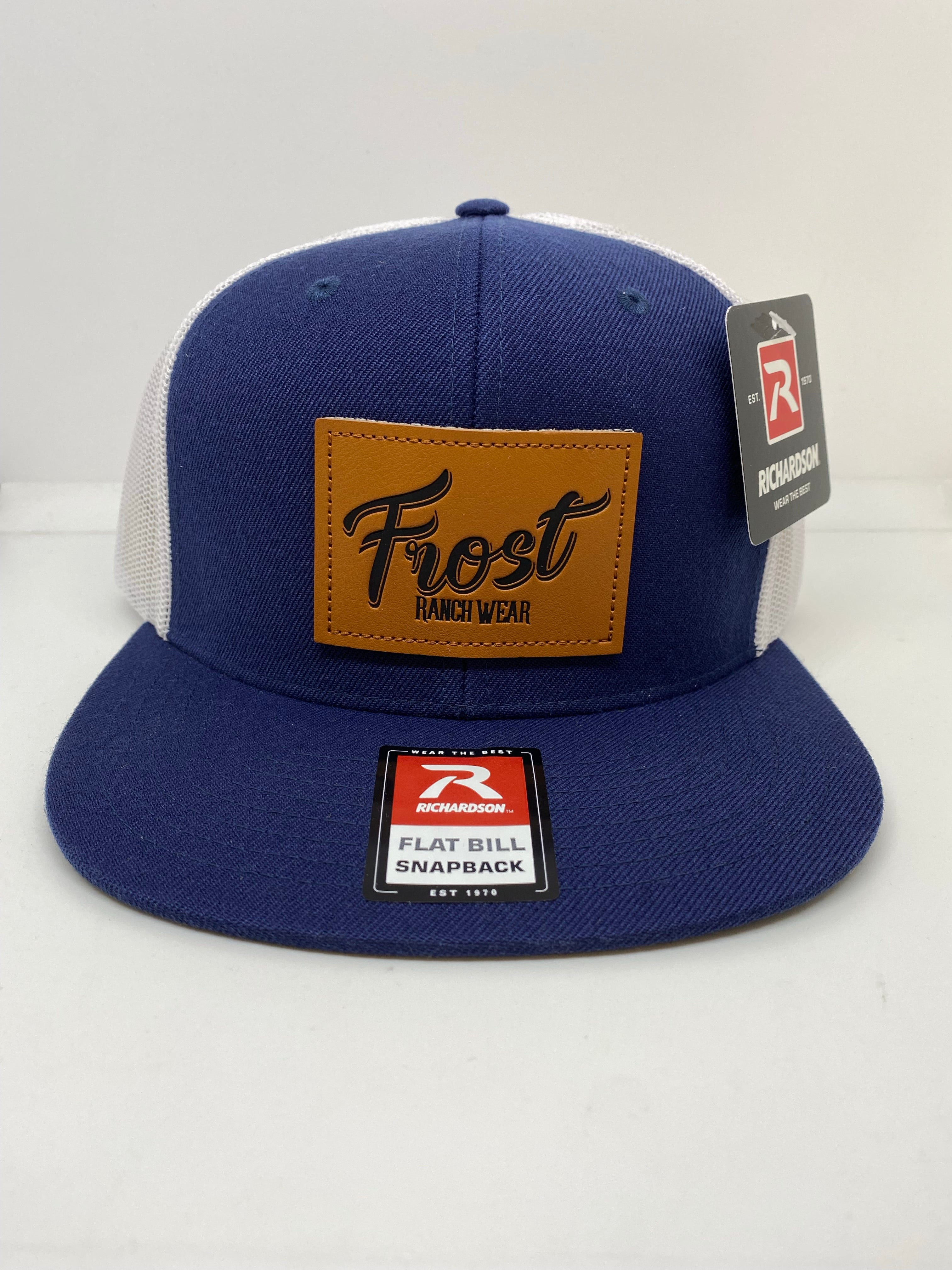 Frost Ranch Wear Leather Patch Cap