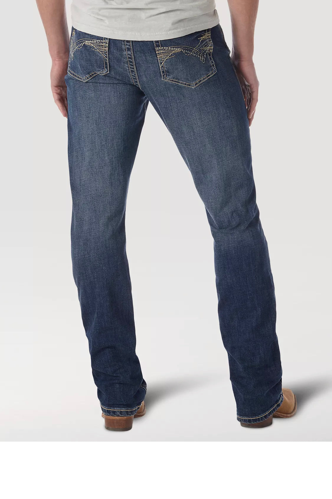 MEN’S WRANGLER® 20X® NO. 42 VINTAGE BOOTCUT JEAN IN MIDLAND COMFORT STRETCH (42mwxmd)