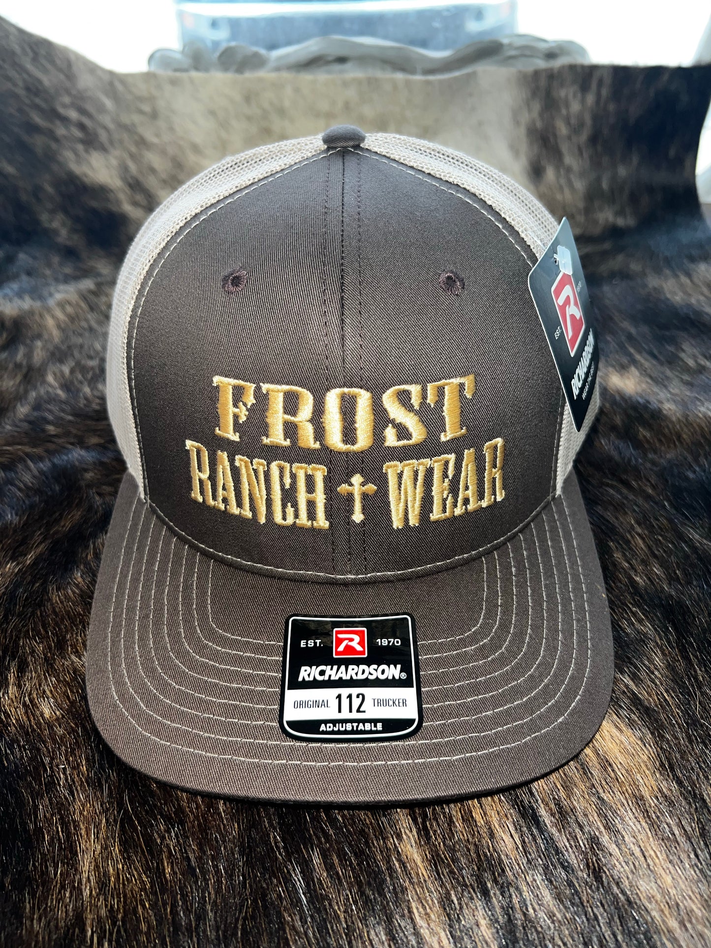 Frost Ranch Wear Embroidery Caps