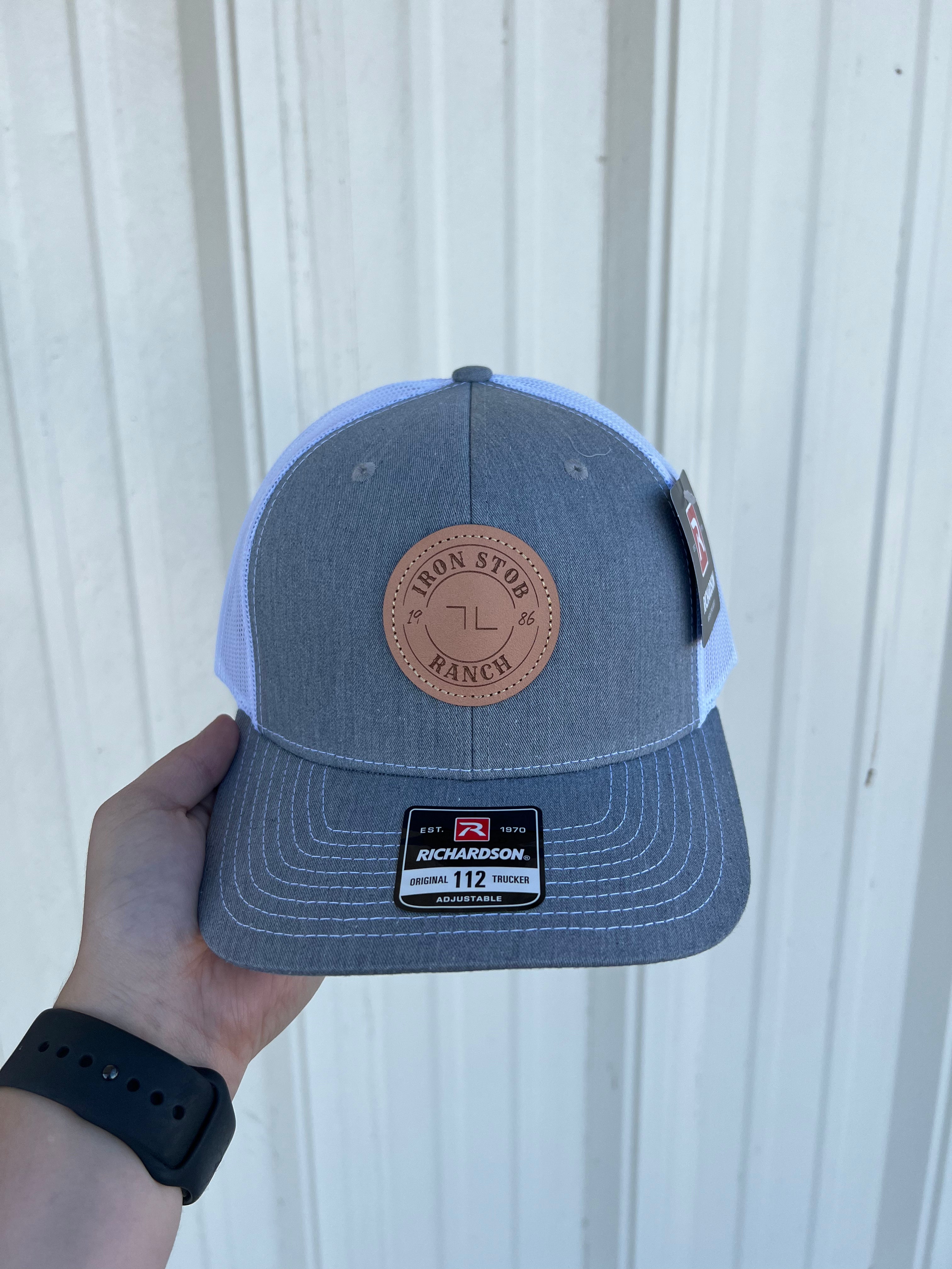 Iron Stob Ranch Leather Patch Cap