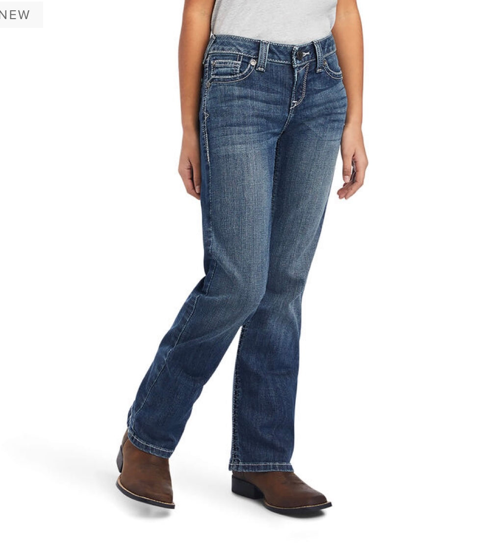 Ariat Girls R.E.A.L. Raquel Boot Cut Jean (1105)