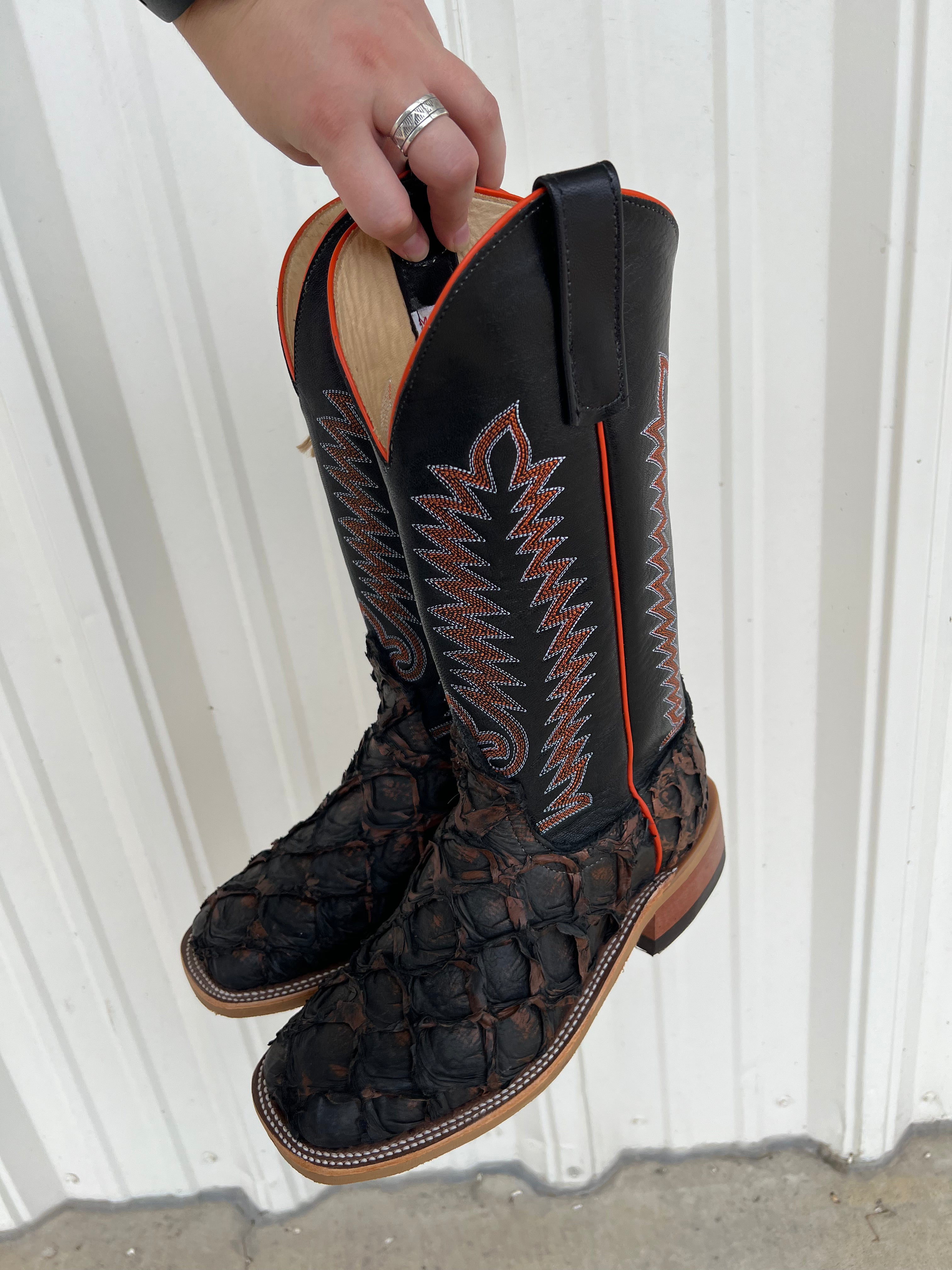 Anderson Bean Rusty Crush Big Bass Boots (S3018)