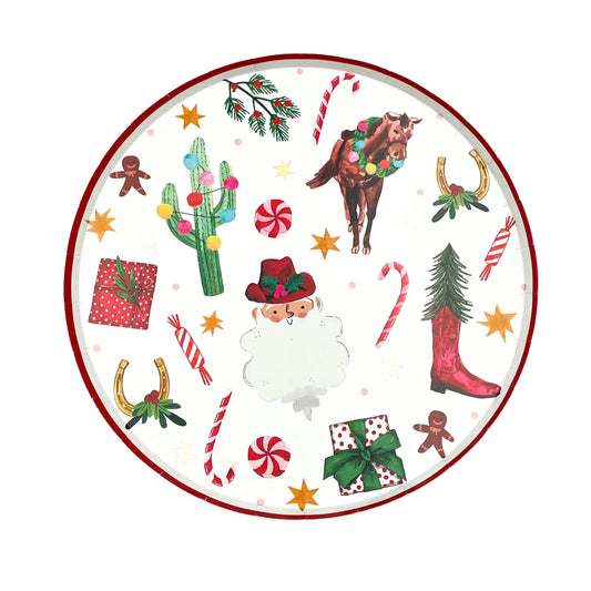 Ho Ho Howdy Dinner Plates (Set of 8)