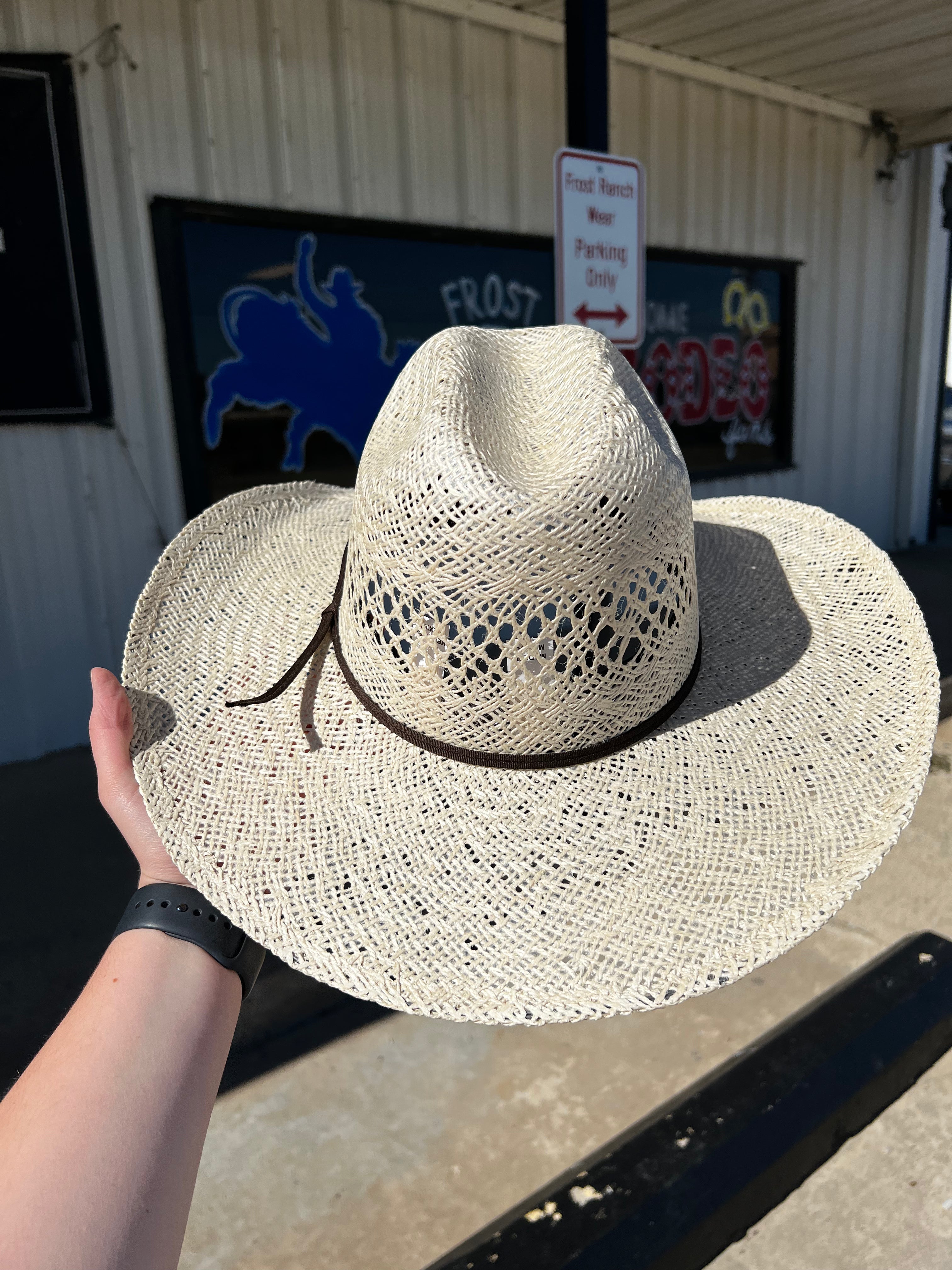 Rodeo King Quenten Jute Straw Hat