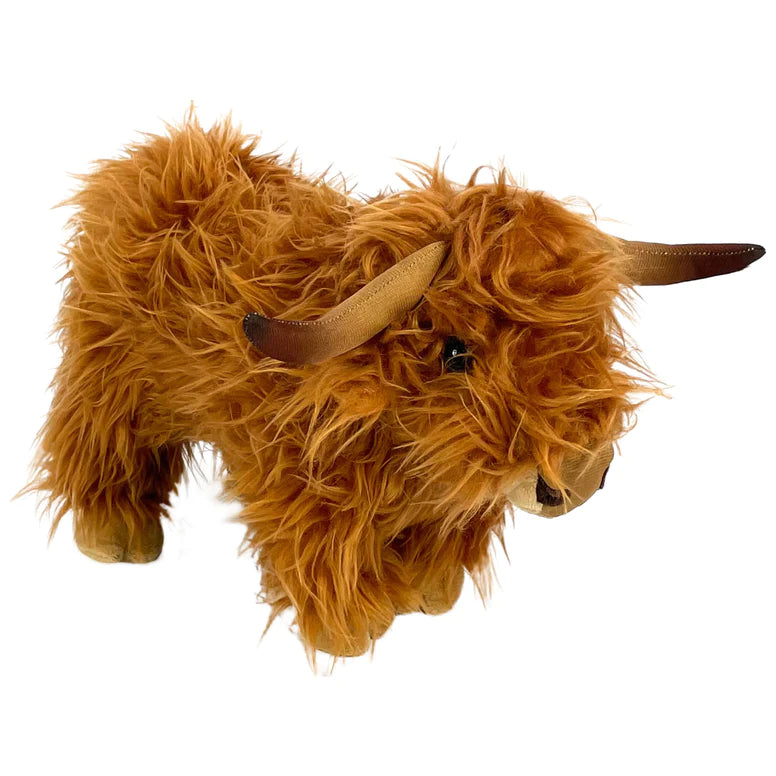 Big Country Highland Plush Cow Frost Ranch Wear