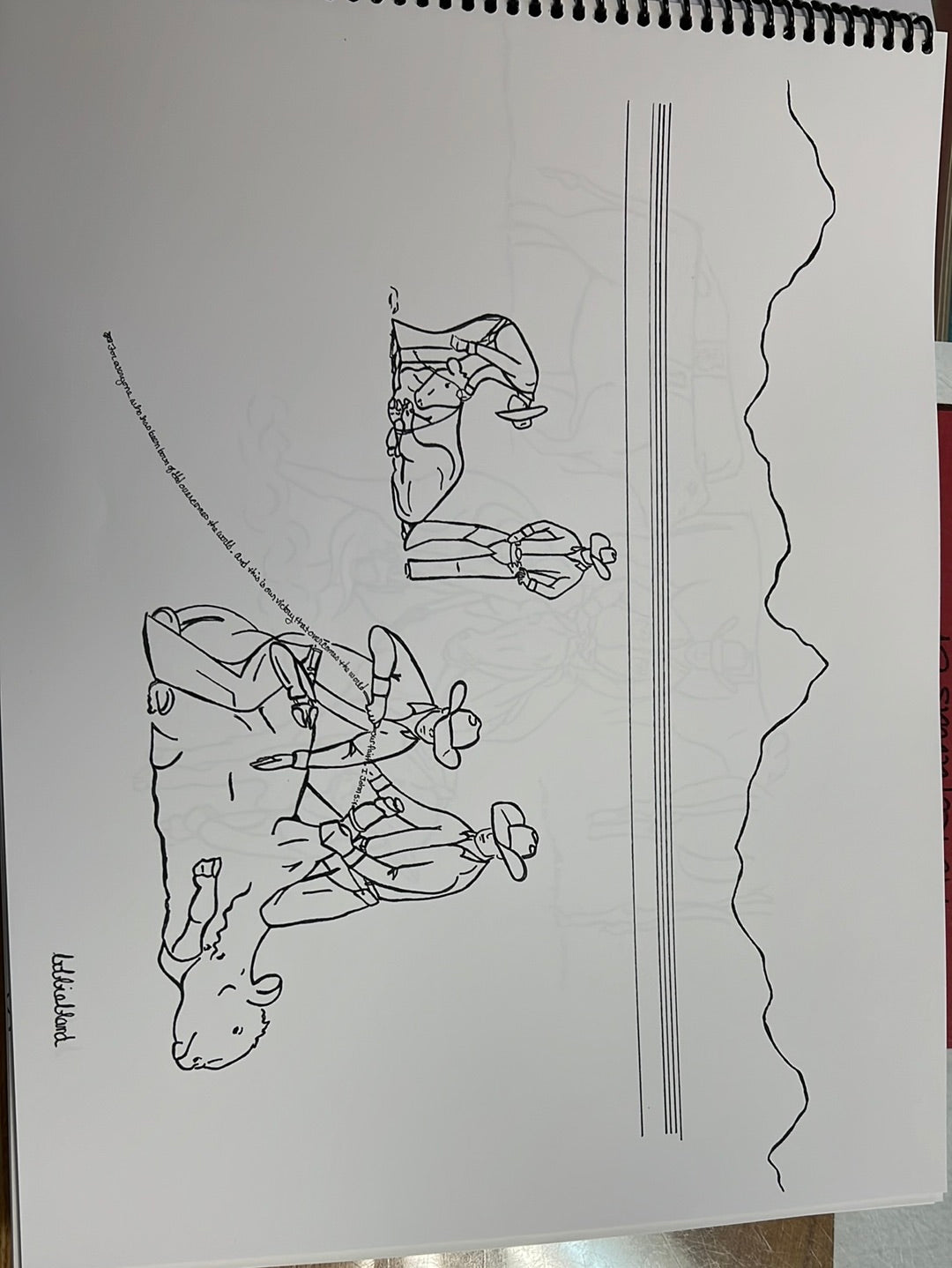 Little Punchers Coloring Book - Ranch Rodeo Edition by Bobbie Bland