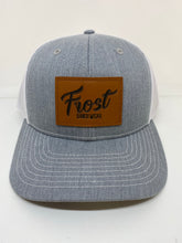 Load image into Gallery viewer, Frost Ranch Wear Leather Patch Cap
