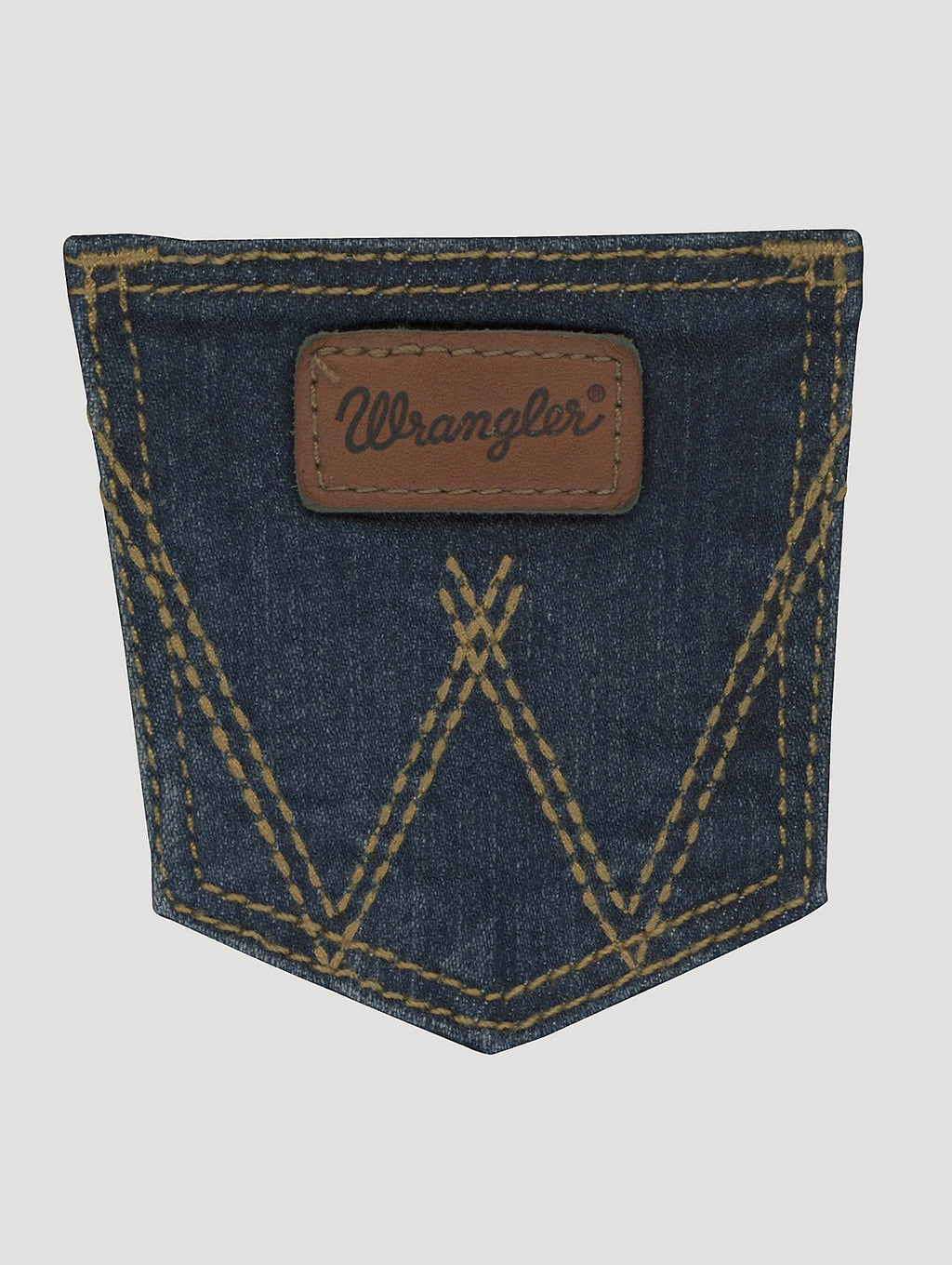 Wrangler BABY BOY ADJUSTABLE WAIST WESTERN JEAN IN DARK BLUE (PQJ136D)
