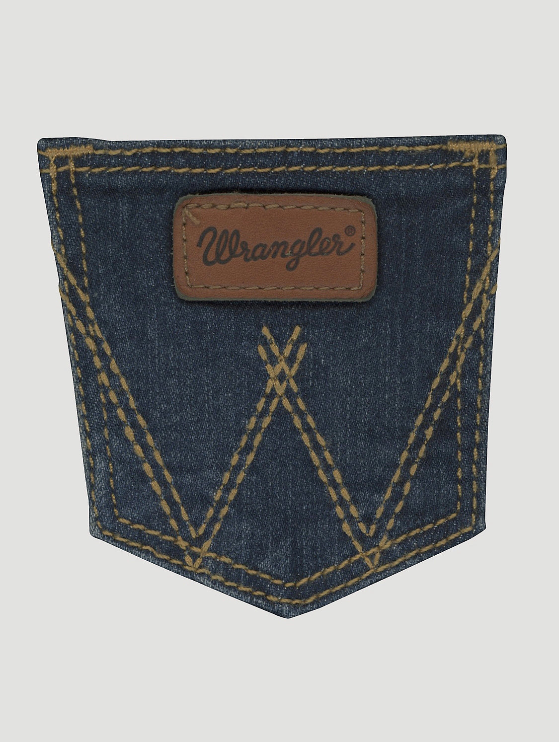 Wrangler BABY BOY ADJUSTABLE WAIST WESTERN JEAN IN DARK BLUE (PQJ136D)