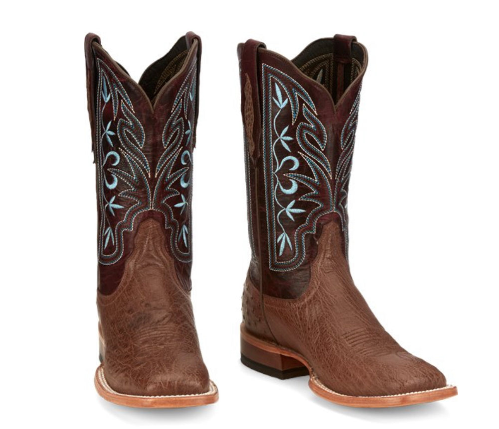 Tony Lama Tinrose Tabac Smooth Ostrich (SA6208)