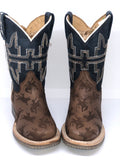Tin Haul Kid's Rough Stock Boots w/Rodeo Poster Sole (0815)