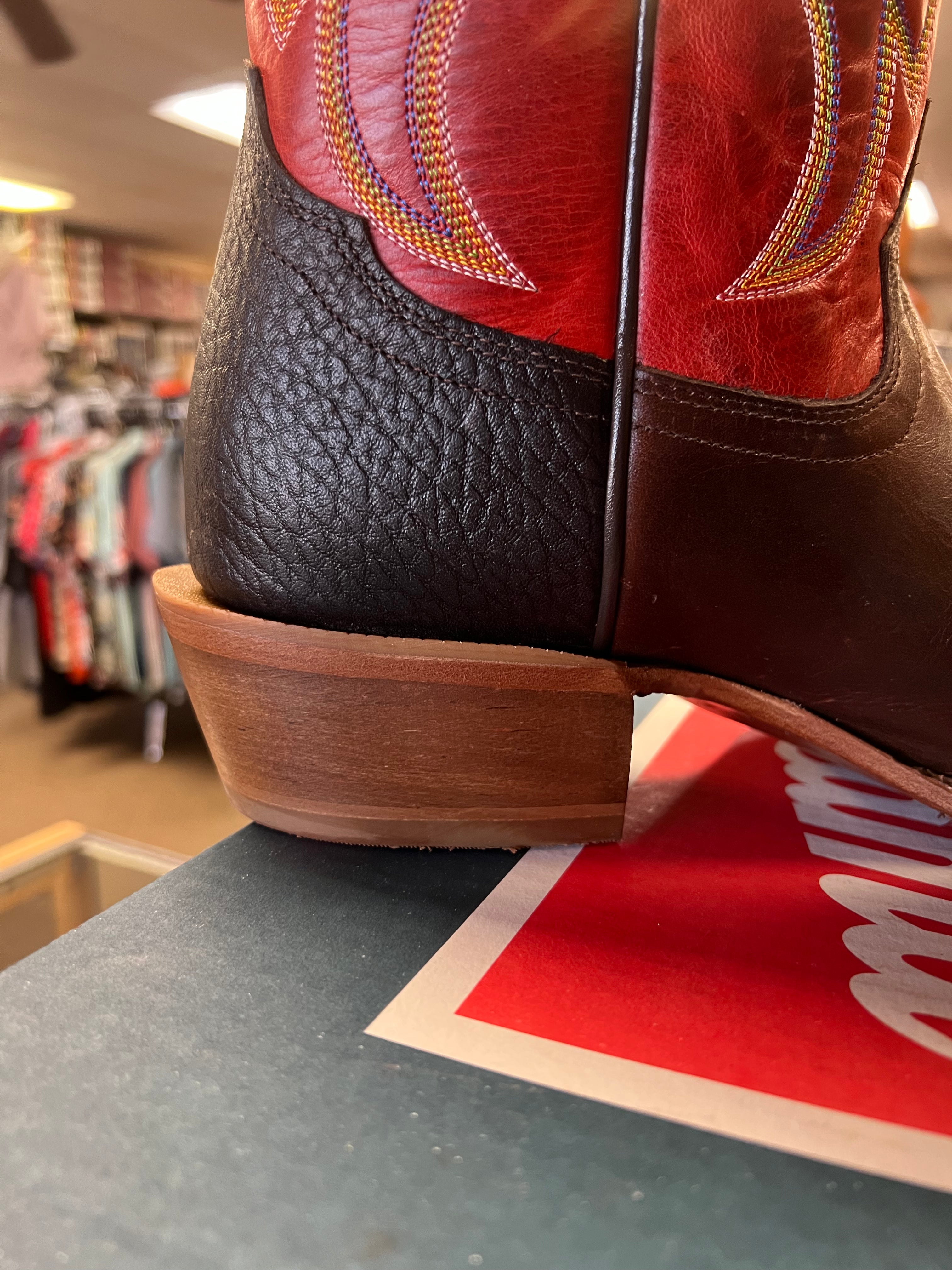 Tony Lama Ronan Chocolate Cowhide (SA2010)