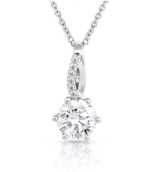 The Right Note Crystal Necklace (NC5312)