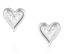 Load image into Gallery viewer, Montana Silversmiths Heart-String Earrings
