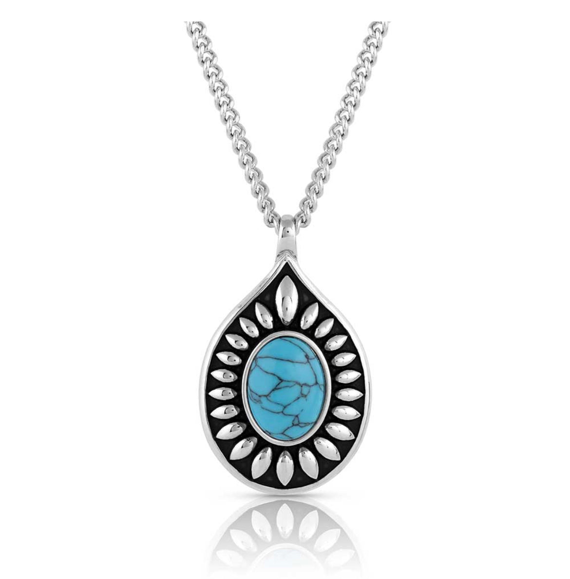 Montana Silversmiths Intuition Turquoise Necklace (Nc5130)