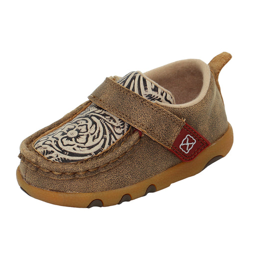 Twisted X Infant Tooled Leather Shoes