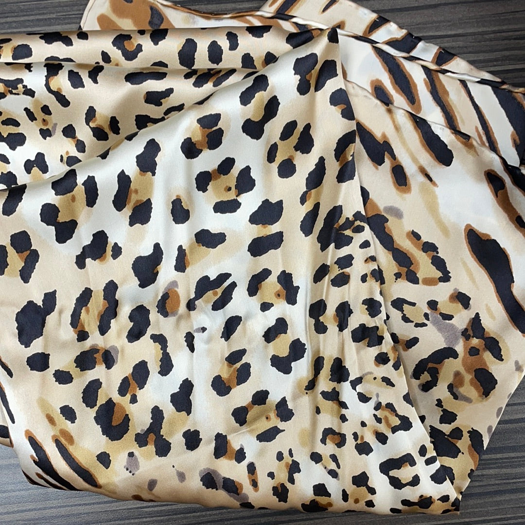 Wyoming Traders Charmeuse Print Wild Rags