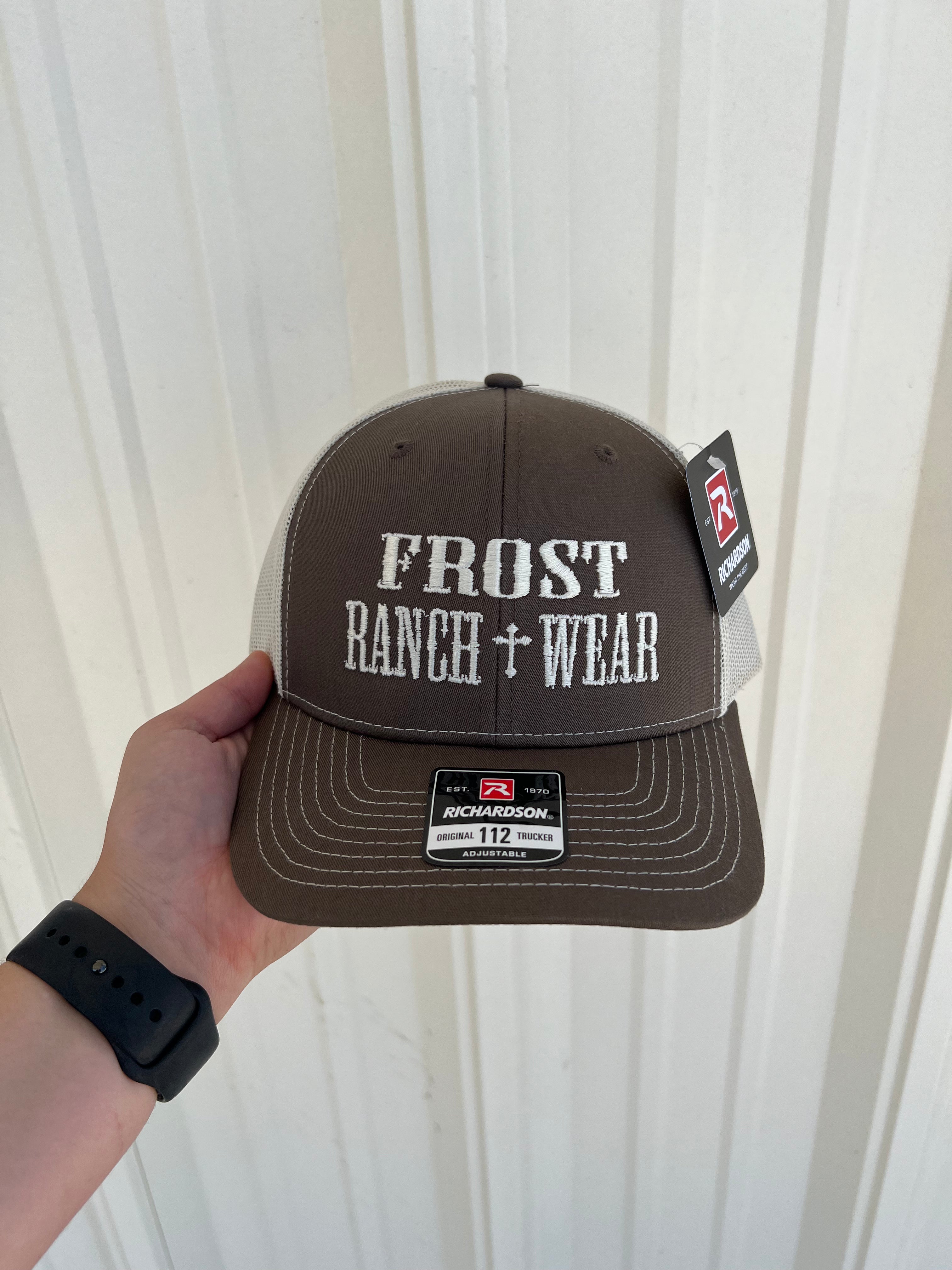 Frost Ranch Wear Embroidery Caps
