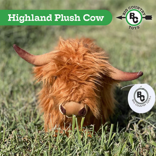 Big Country Highland Plush Cow