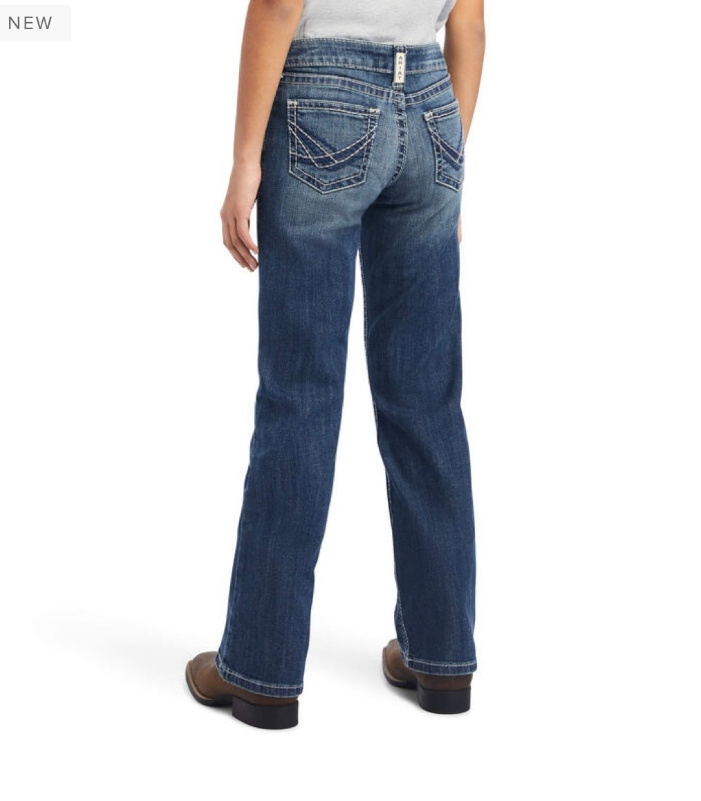 Ariat Girls R.E.A.L. Raquel Boot Cut Jean (1105)