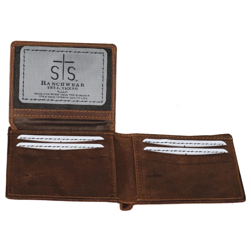 STS Leather Bifold Wallet (61030)