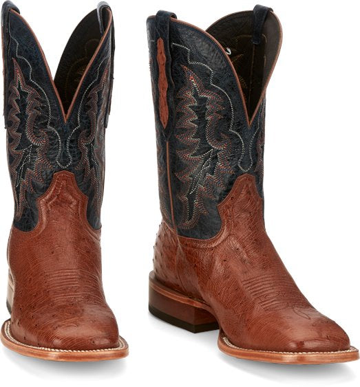 Tony Lama Men’s Murillo Brandy Smooth Ostrich (Sa6101)