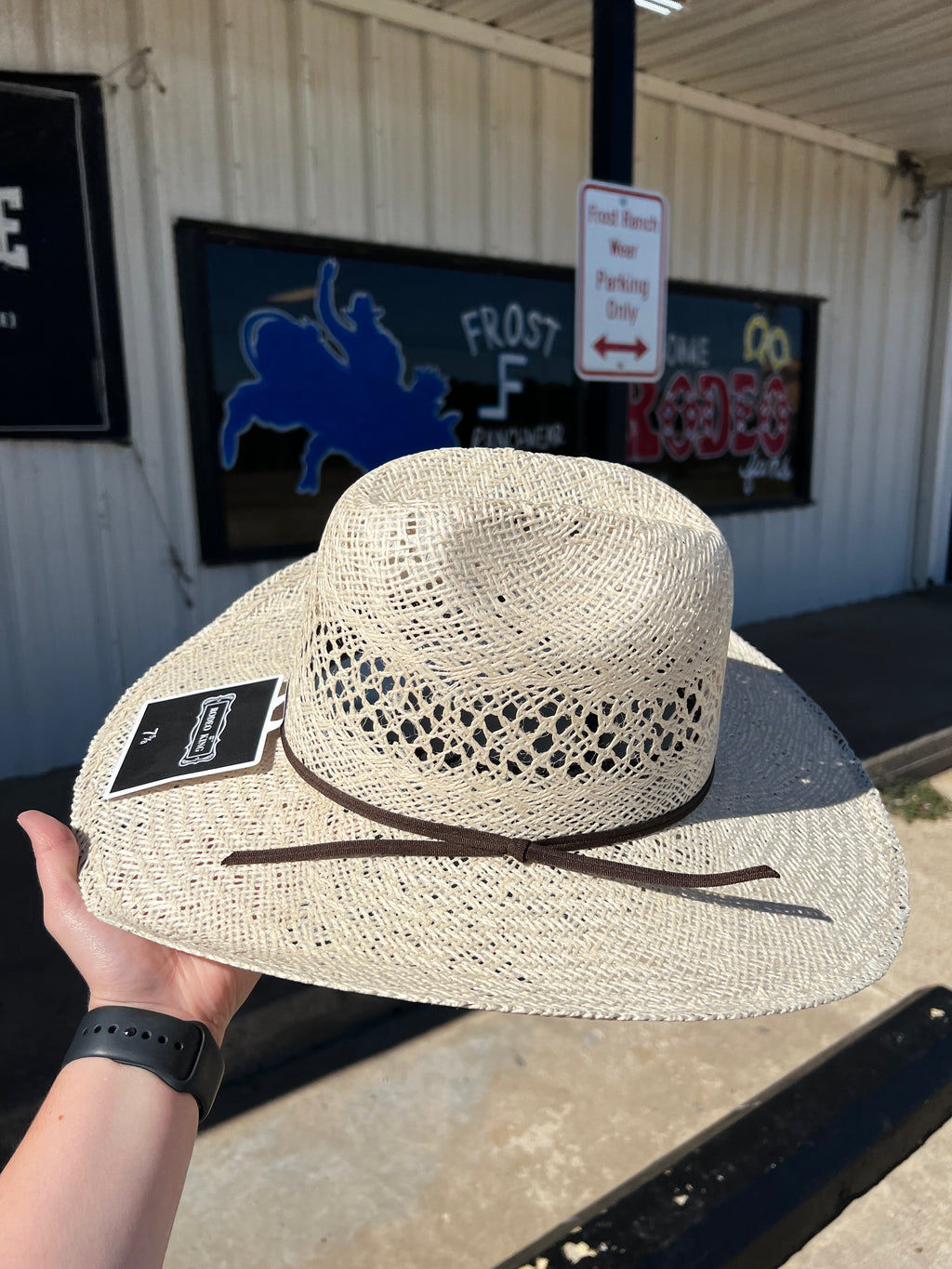 Rodeo King Quenten Jute Straw Hat