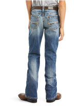 Load image into Gallery viewer, Ariat Boys B4 Relaxed Stretch Longspur Fashion Boot Cut (6856)
