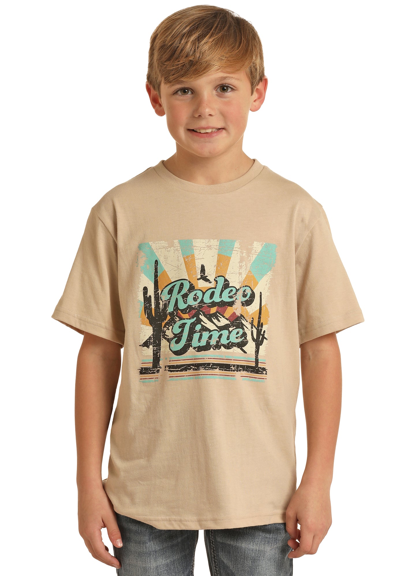 Boys Dale Brisby Rodeo Time Tee