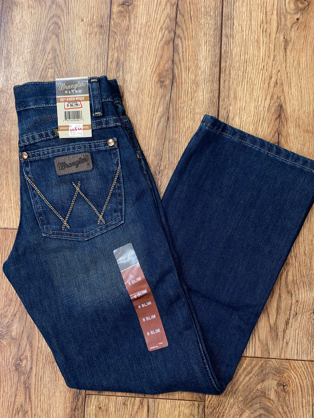 Wrangler Boys Relaxed Boot (20NS)