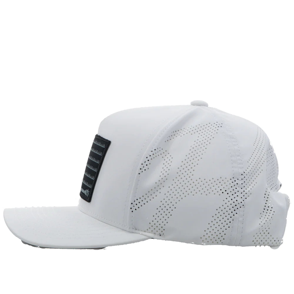 Hooey Liberty Roper White Cap