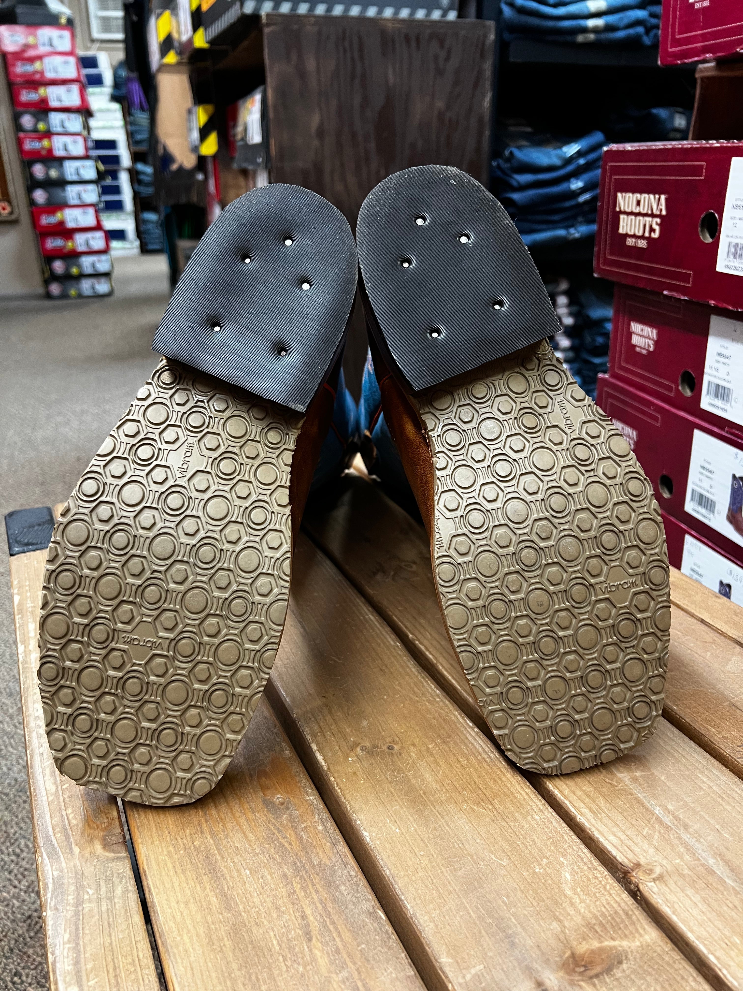 Men's Anderson Bean Danube Mad Dog Leather Briar Cowboy Boots (S3000)