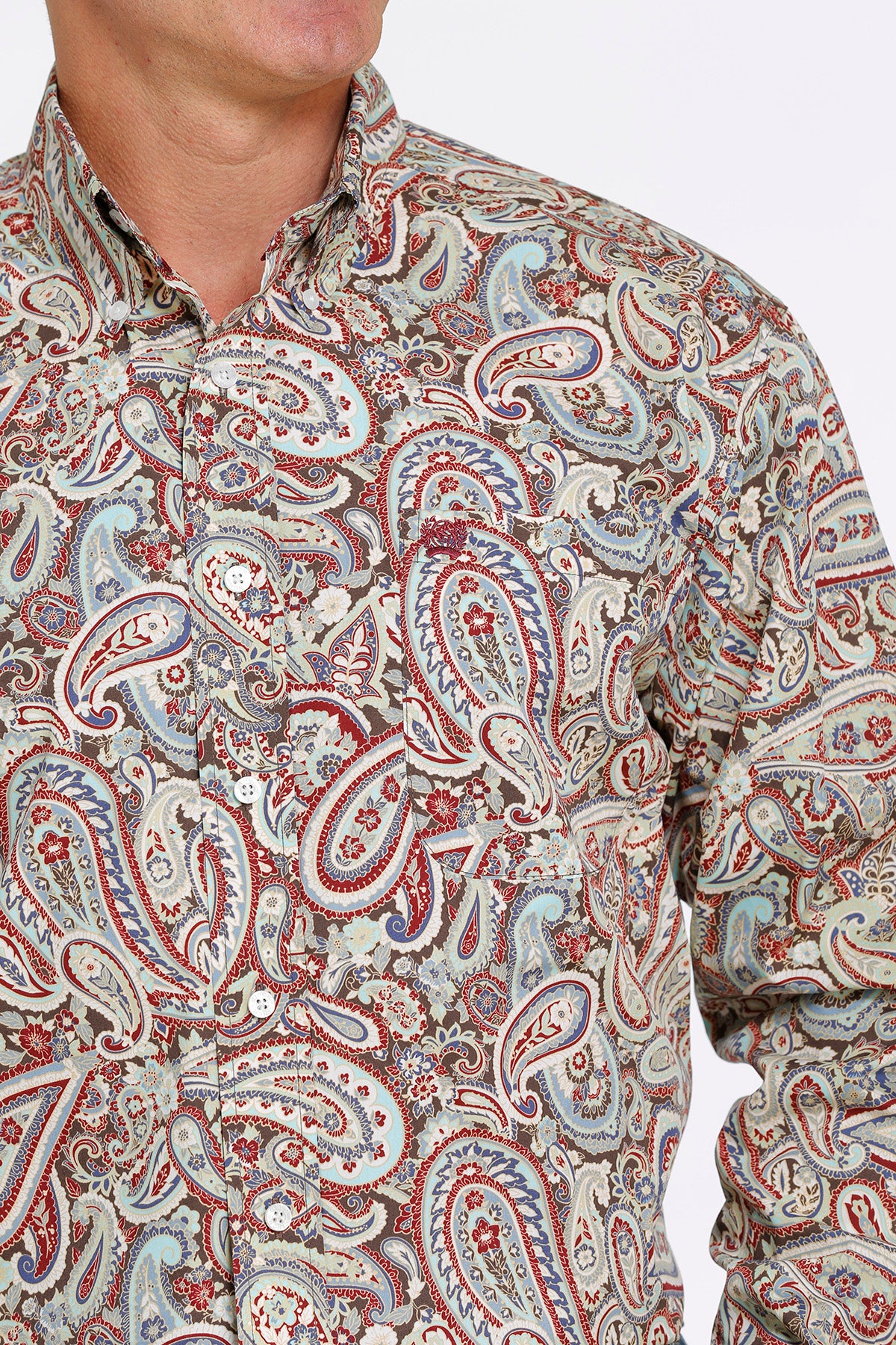 Men’s Cinch Paisley Shirt (5426)