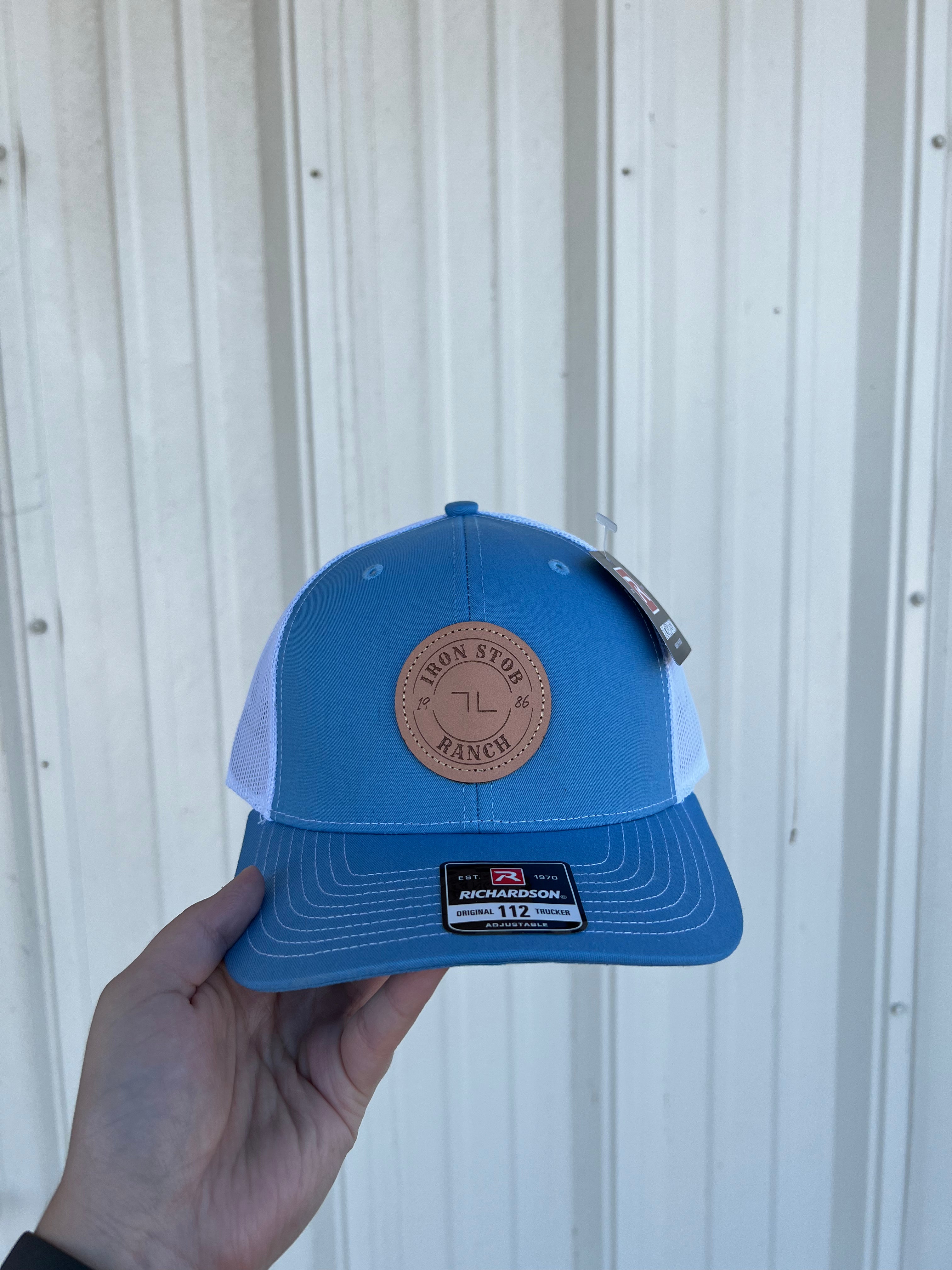 Iron Stob Ranch Leather Patch Cap
