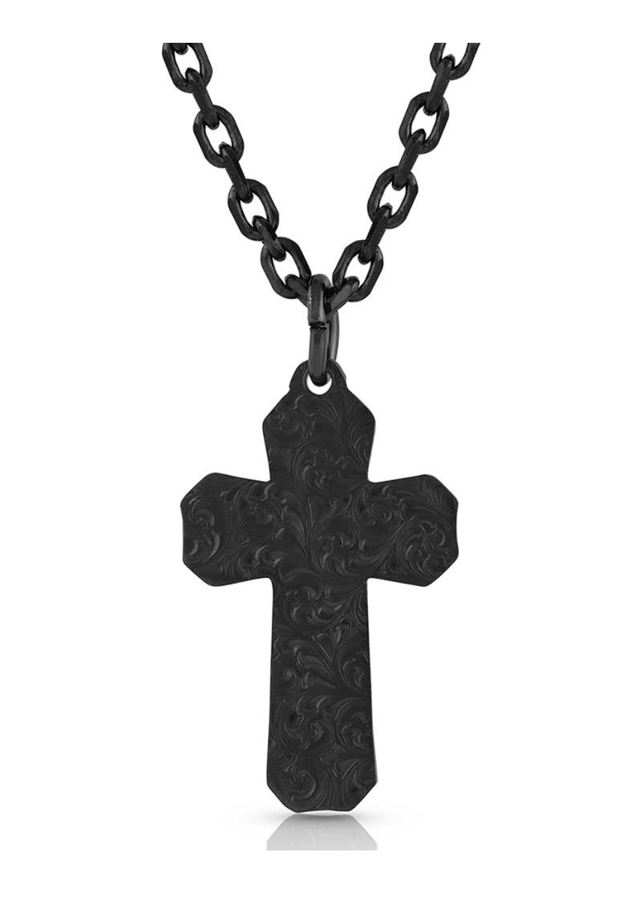 Dawn's Early Light Cross Necklace