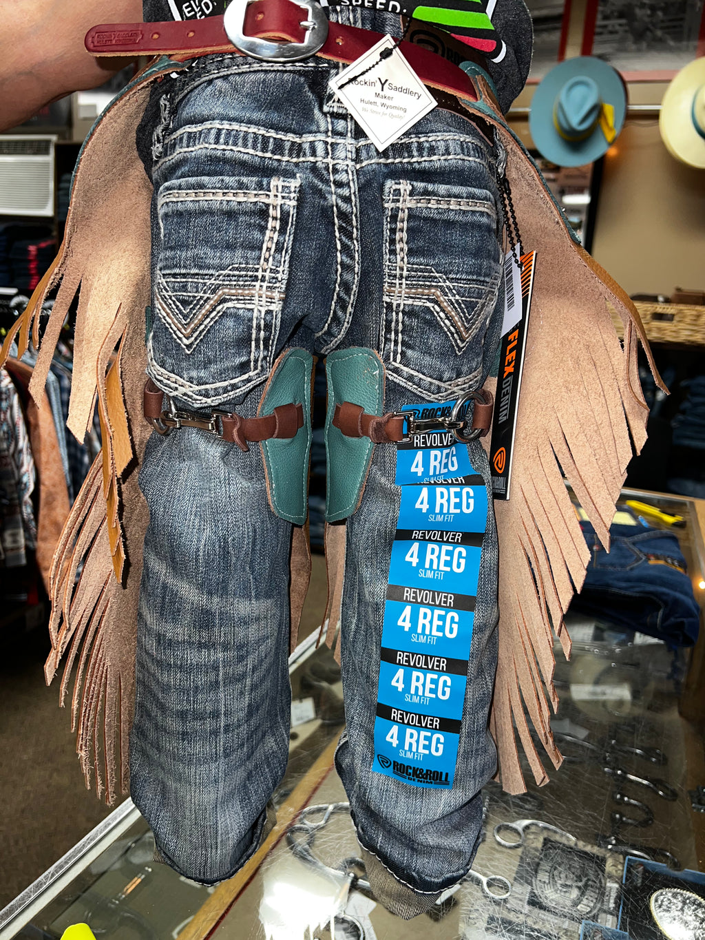 Rockin’ Y Saddlery Kid Chinks