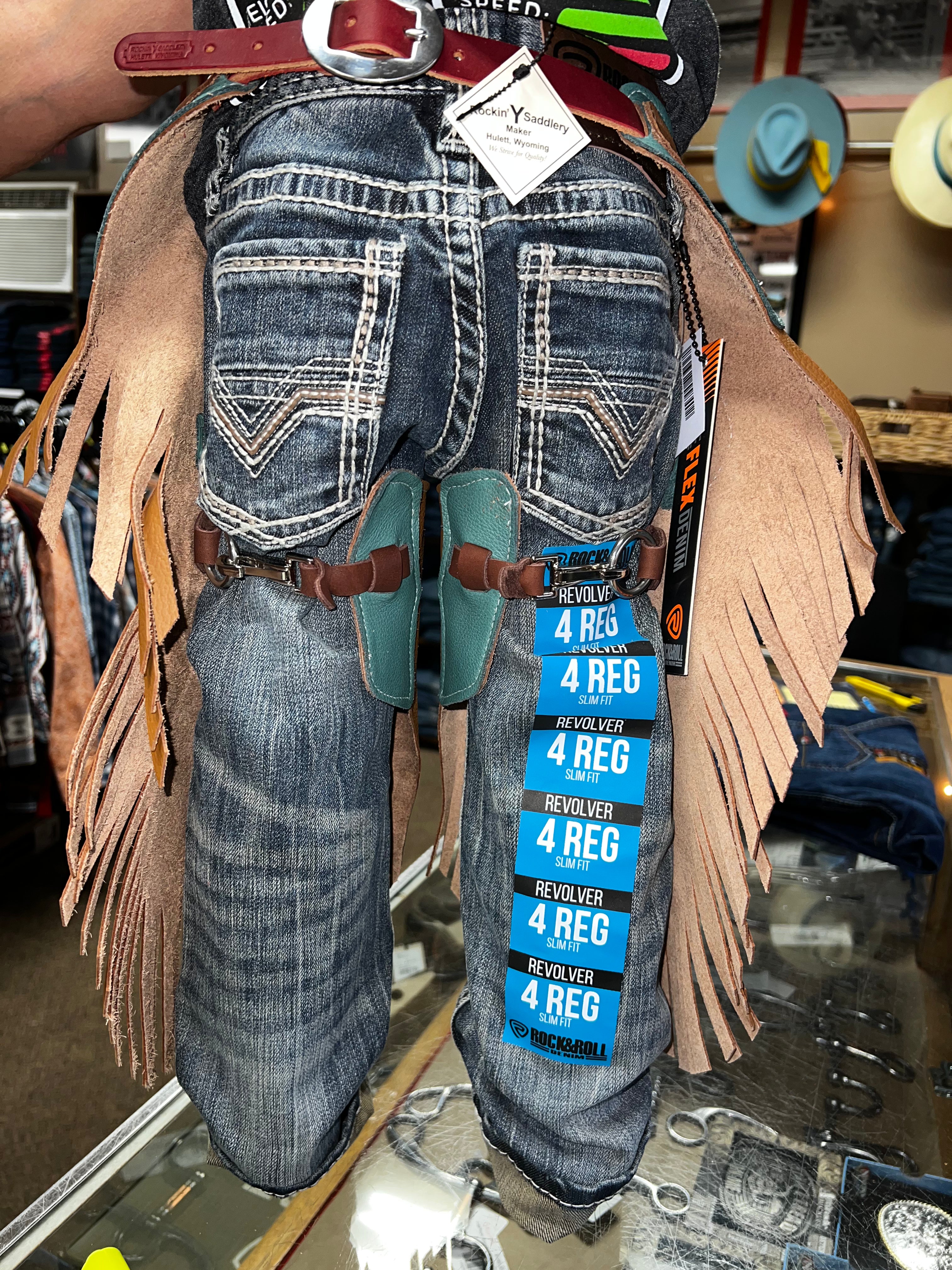 Rockin’ Y Saddlery Kid Chinks