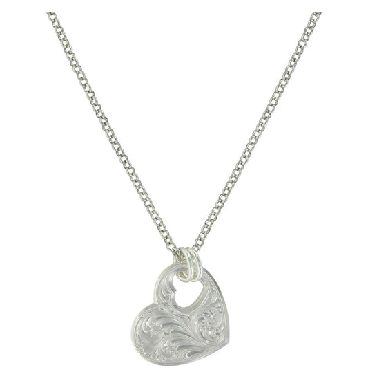 Montana Silversmiths Carry My Heart With You Necklace