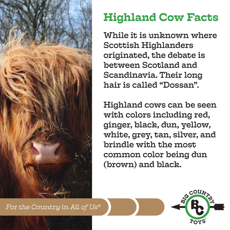 Big Country Highland Plush Cow