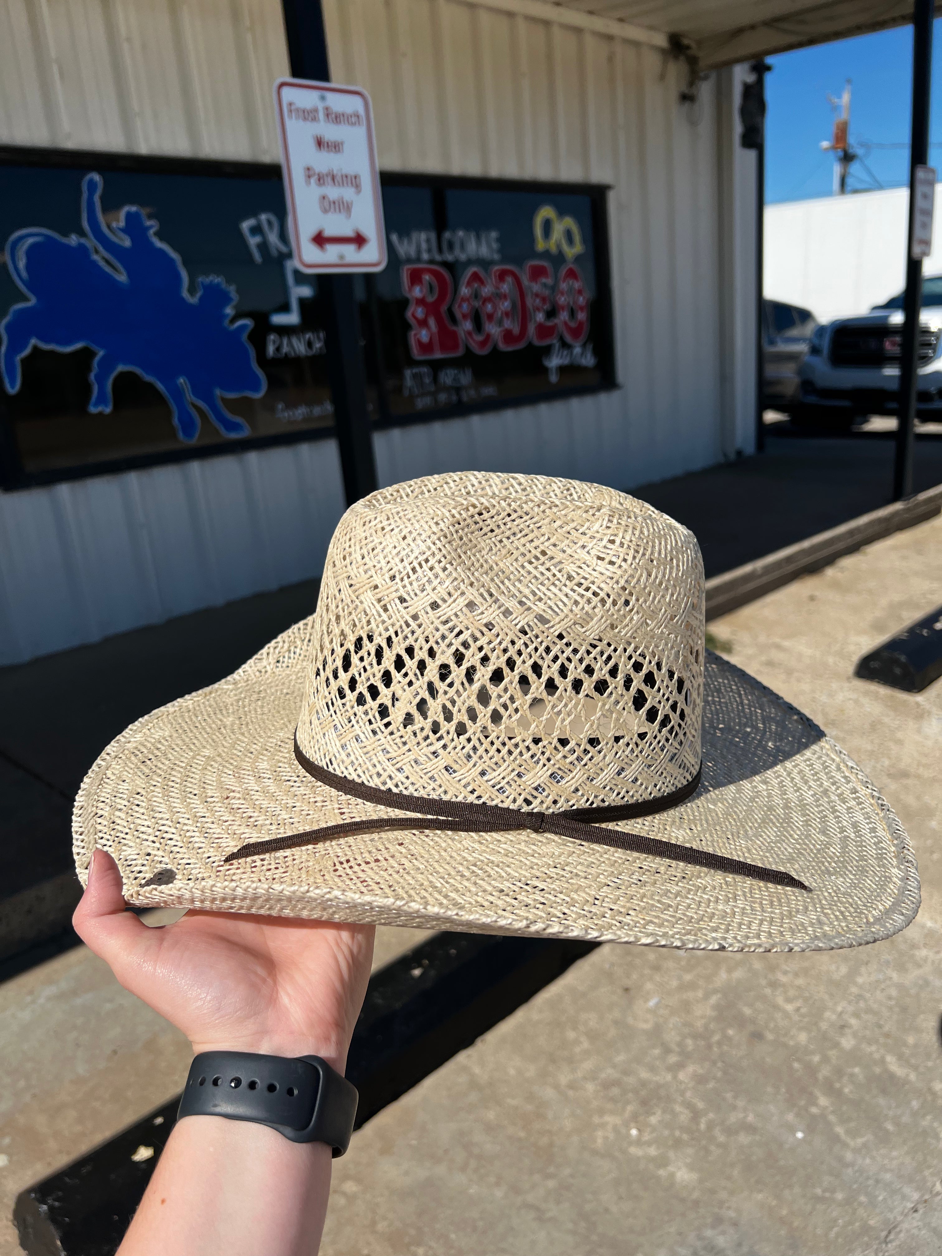 Rodeo King Quenten Jute Straw Hat