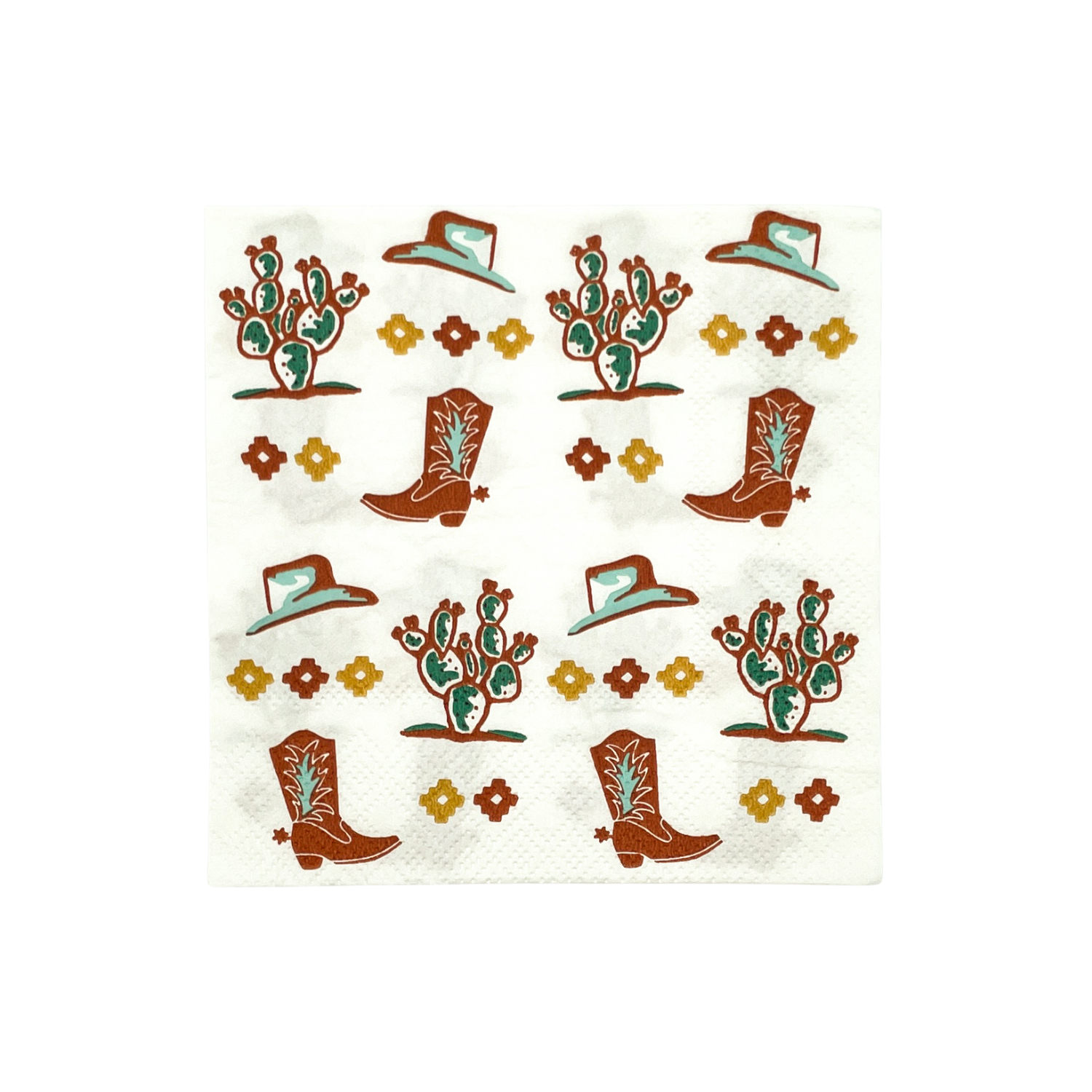 Vintage Desert Cocktail Napkins (Set of 20)
