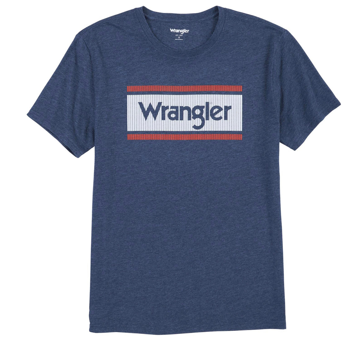 Wrangler® Short Sleeve T-Shirt - Navy Heather