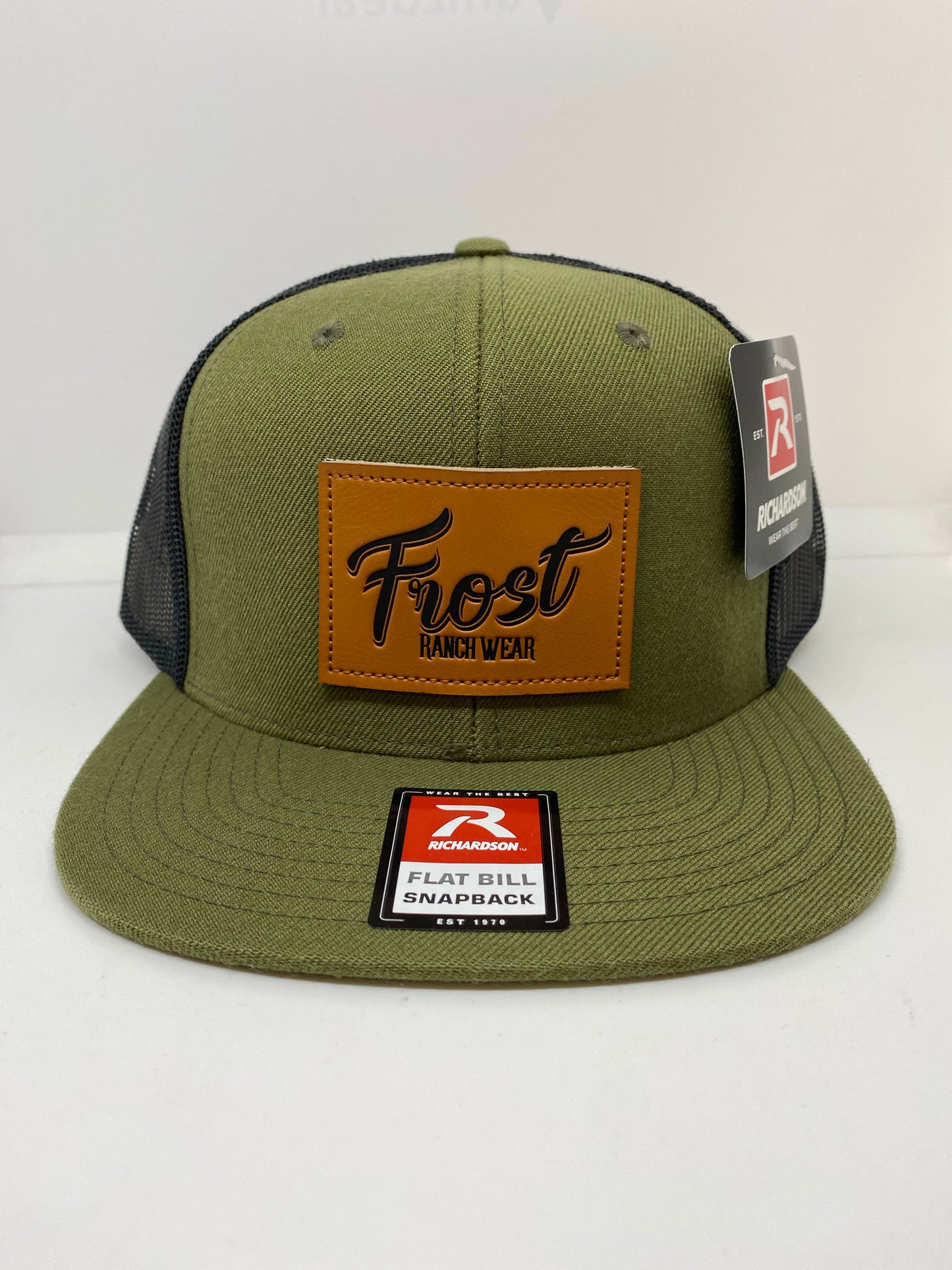 Frost Ranch Wear Leather Patch Cap
