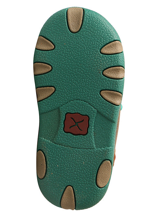Twisted X Infant Chukka Driving Moc Bomber/Turquoise